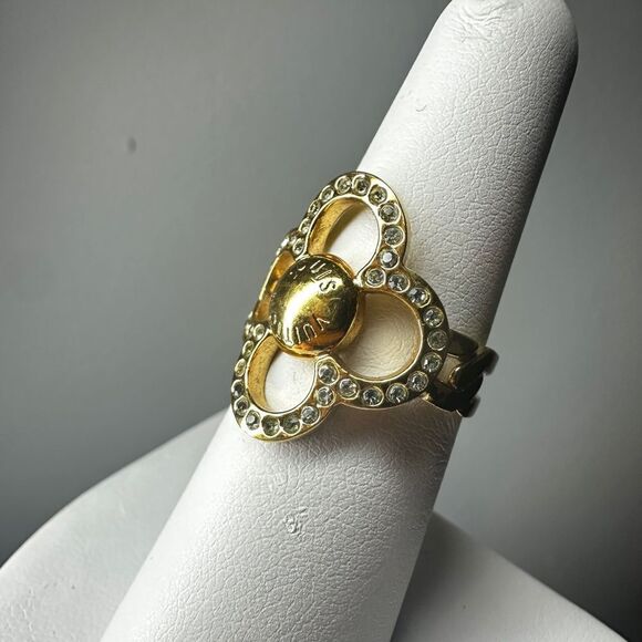 Authentic Louis Vuitton Berg Flower Power Ring with dust bag! - Picture 8 of 14